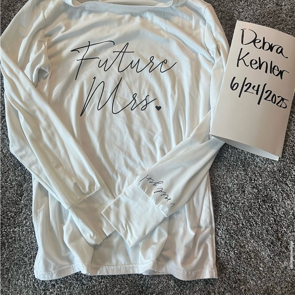 White 'Future Mrs.' Long Sleeve Shirt